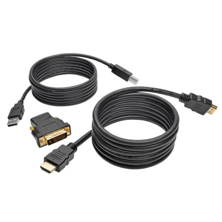 Kábel pre pripojenie prepínača KVM, HDMI/DVI/USB, 1.83m