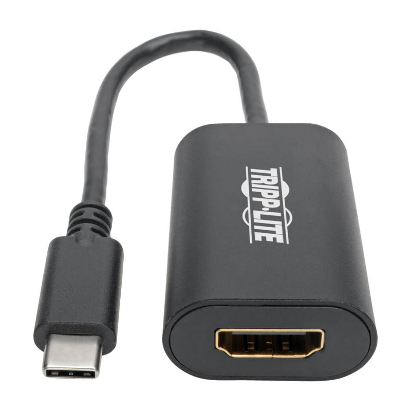 Adaptér USB-C/HDMI 4K 60Hz, HDCP 2.2 (Samec/Samice), čierna