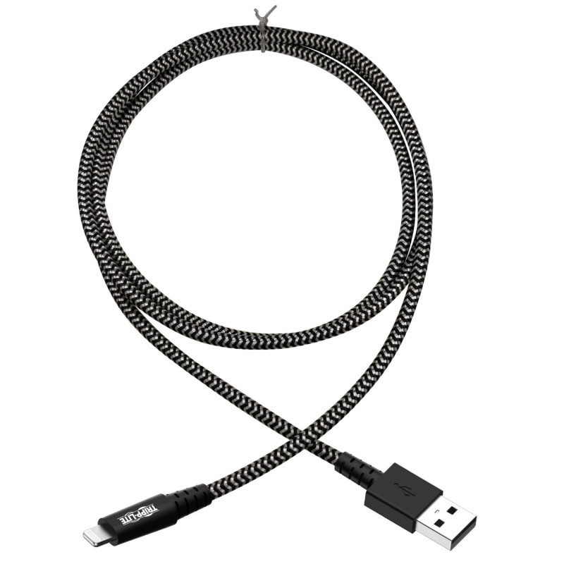 Kábel USB-A 2.0 / Lightning Synchronizácia/Nabíjanie, MFi Certified, Samec/Samec, 1.83m