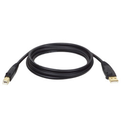 Kábel USB-A/USB-B (Samec/Samec), USB 2.0, 4.57m