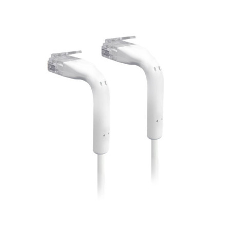 Ubiquiti U-Cable-Patch-RJ45-50, 0,1m (0,22 s konektormi), Cat6, biely (50ks)