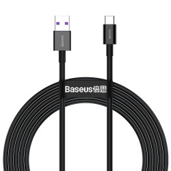 Baseus Dátový kábel Superior Series USB/USB-C 66W 2m (11V 6A) čierny