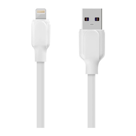 OBAL:ME Simple USB-A/Lightning Kábel 1m White