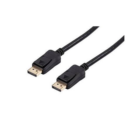Kábel C-TECH DisplayPort 1.2, 4K @ 60Hz, M/M, 0,5m