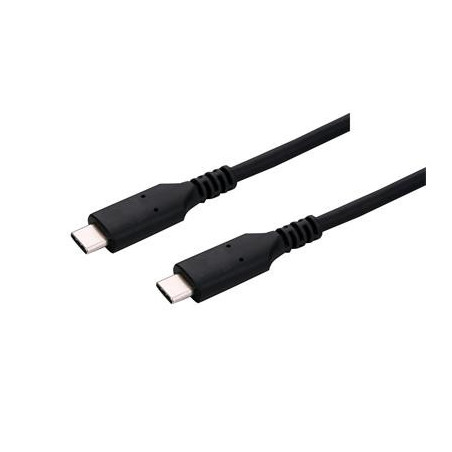 Kábel C-TECH USB 4.0, Type-C (CM/CM), PD 100 W, 40 Gbps, 0,5 m, čierny