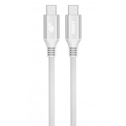 TB Touch USB C - USB C 240W, 1m biely