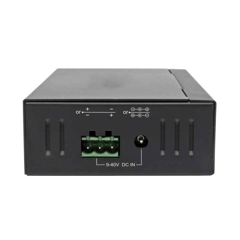 Rozbočovač 10x USB 3, priemyselný, odolnosť ESD 20kV, kovové púzdro, možnosť montáže