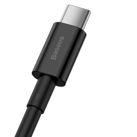 Baseus dátový kábel Superior USB-C 1m 6A 66W čierny