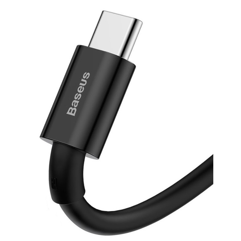 Baseus dátový kábel Superior USB-C 1m 6A 66W čierny