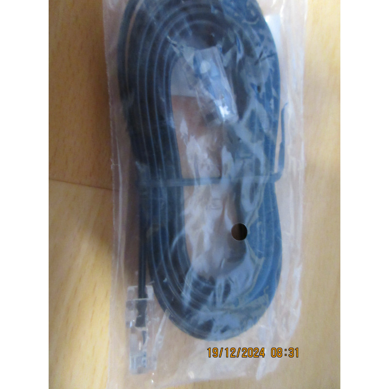 Prepojovací kábel telefónny, 1x RJ-45 1x RJ-45, 3m