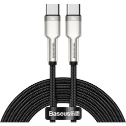 Baseus Dátový kábel Cafule USB-C/USB-C 2m 100W čierny