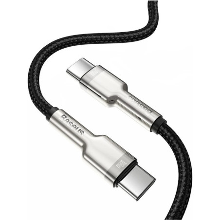 Baseus Dátový kábel Cafule USB-C/USB-C 2m 100W čierny