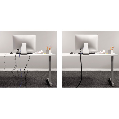 Fellowes Cablezip organizér a chránič kabeláže čierny