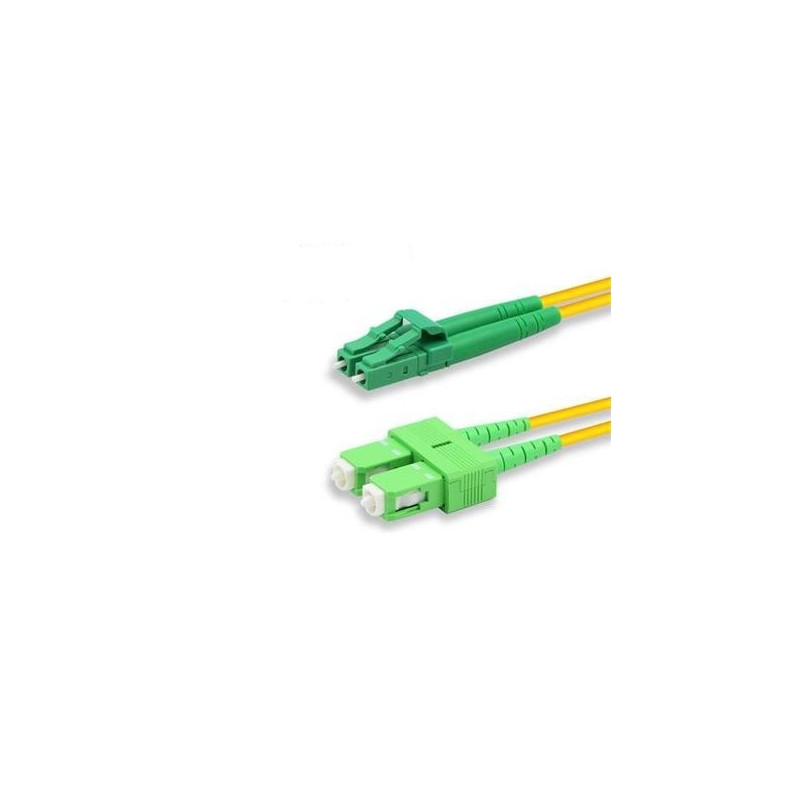 Patchcord FO duplex LC/APC-SC/APC 9/125um SM, 5m, OS2