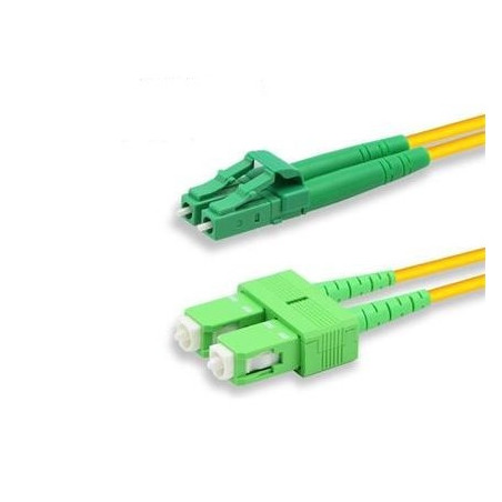 Patchcord FO duplex LC/APC-SC/APC 9/125um SM, 5m, OS2