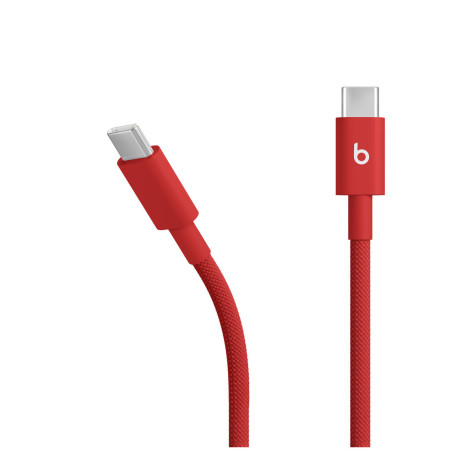 Beats USB-C / USB-C Woven Cable (1.5m) - Rapid Red
