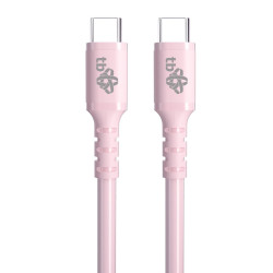 TB USB C - USB C 60W Jelly kábel 1m ružový