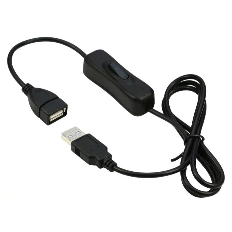 PremiumCord predlž. s vyp. USB M/F 1m