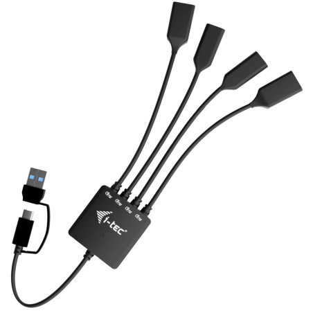 i-tec USB-C/USB-A Cable HUB 4 port (2x USB-C, 2x USB-A)