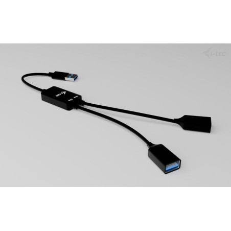 i-tec USB-A Cable HUB 2 port (2x USB-A)