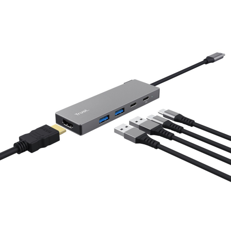 TRUST DALYX 5-IN-1 MULTIPORT ADAPTER
