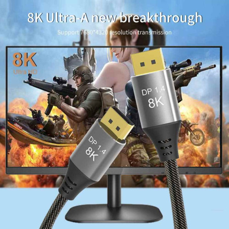 PremiumCord 8K DP1.4 1m