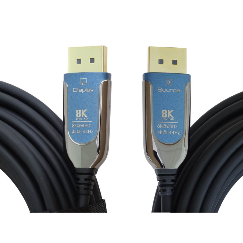 PremiumCord 8K DP 1.4 optický 15m