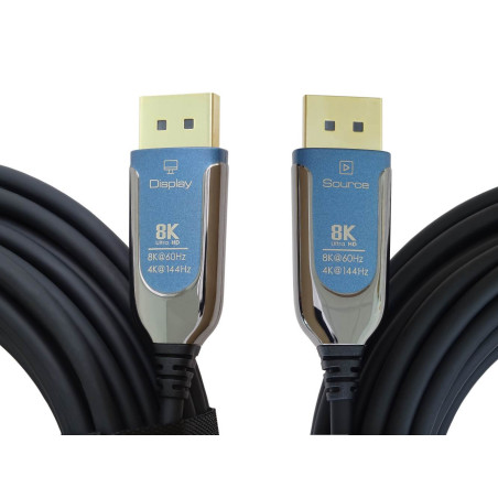 PremiumCord 8K DP 1.4 optický 50m