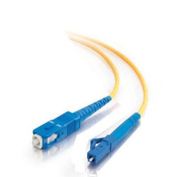 Optický patch kábel SIMPLEX, LC/UPC-SC/UPC 9/125um SM, 2m, OS2