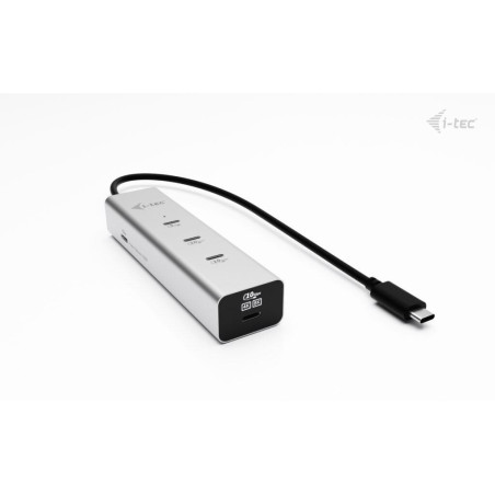 i-tec USB-C Charging Metal HUB 5port s USB-C video 8K, Power Delivery 85W