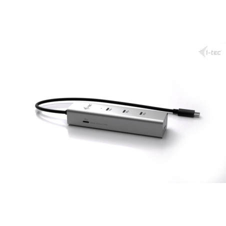 i-tec USB-C Charging Metal HUB 5port s USB-C video 8K, Power Delivery 85W