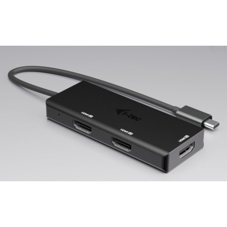 i-tec USB-C Triple 4K HDMI Video adaptér, Power Delivery 100W