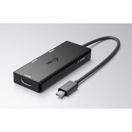 i-tec USB-C Triple 4K HDMI Video adaptér, Power Delivery 100W