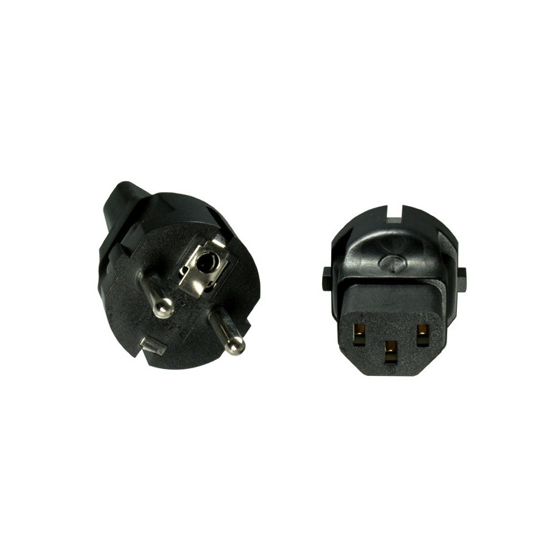 PremiumCord Adaptér CEE 7/7 M - IEC C13 F, 230V