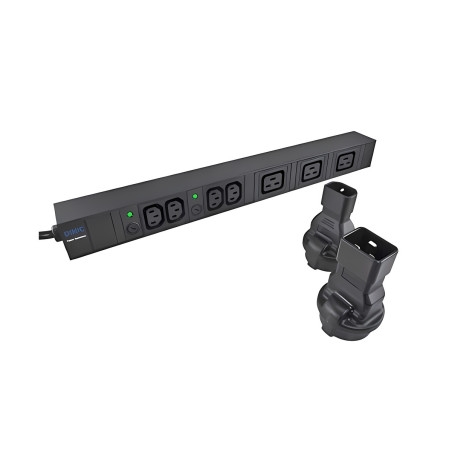 PremiumCord Adaptér IEC C14 M - SCHUKO CEE 7/3 F