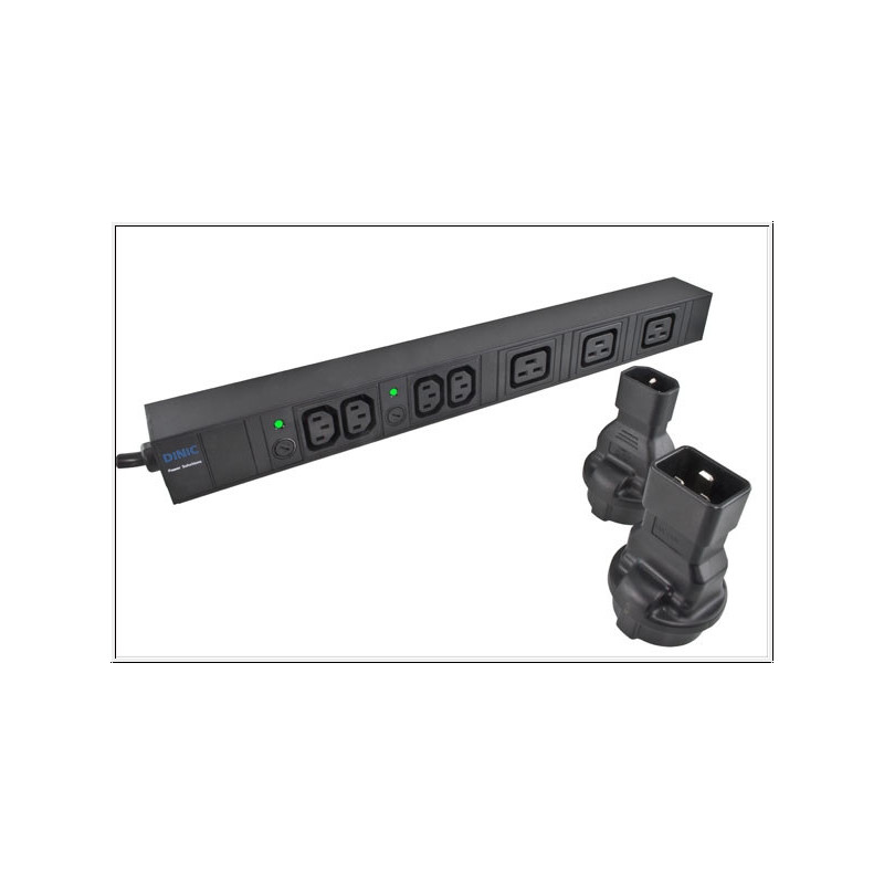 PremiumCord Adaptér IEC C20 M - SCHUKO CEE 7/3 F