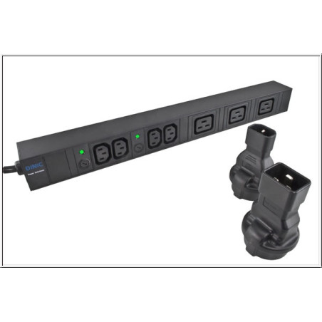 PremiumCord Adaptér IEC C20 M - SCHUKO CEE 7/3 F