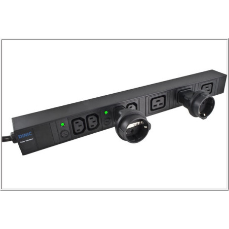 PremiumCord Adaptér IEC C20 M - SCHUKO CEE 7/3 F