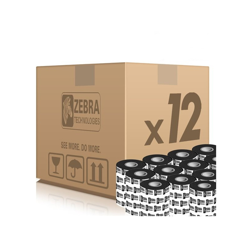 Zebra TT páska Wax, šírka 83mm, dĺžka 300m