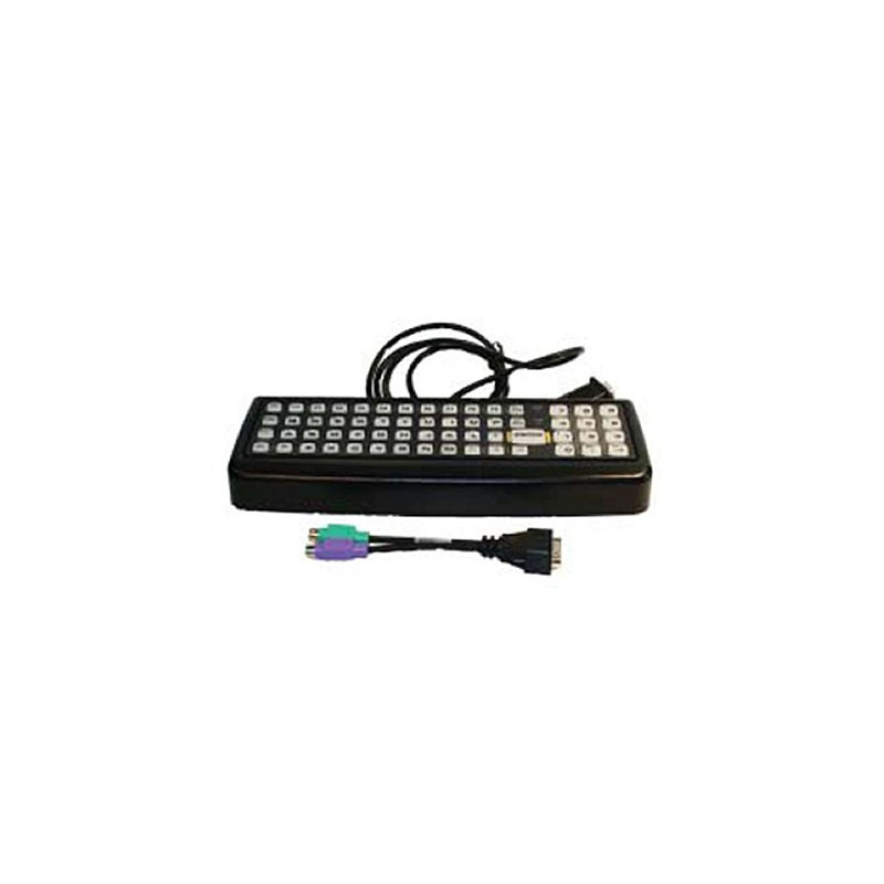 Honeywell 60 key Rugged Keyboard, QWERTY, PS2, WX8 adap.cable