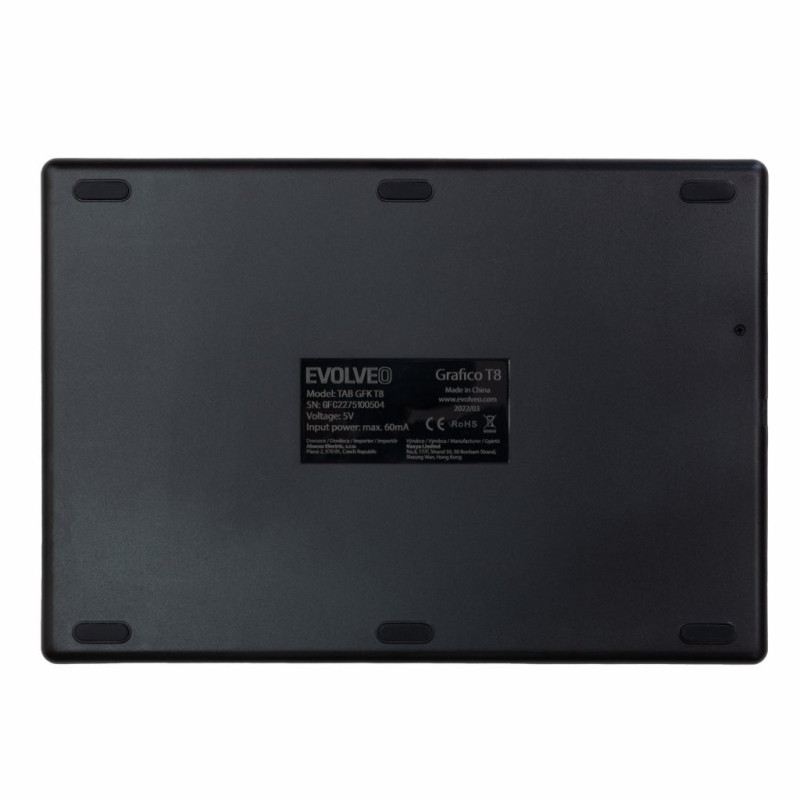 EVOLVEO Grafico T8, grafický tablet s ôsmimi klávesmi
