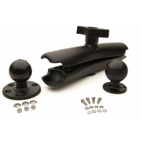 RAM MOUNT KIT, ROUND BASE, LONG ARM, 13 palcov (330mm), BALL FOR VEHÍČKA DOCK REAR
