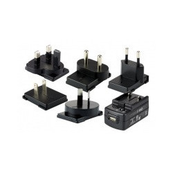 Honeywell ScanPal EDA70,60,50 - KIT, 5V/2A PS,5 PLUGS PACKED - zásuvkové adaptéry