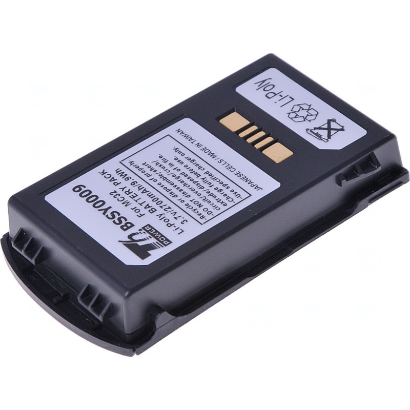 Batéria T6 Power Motorola Zebra MC3200, MC32N0-G, MC32N0-R, MC32N0-S, 2700mAh, 9,9Wh, Li-poly