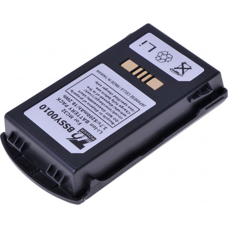 Batéria T6 Power Motorola Zebra MC3200, MC32N0-G, MC32N0-R, MC32N0-S, 5200mAh, 19,2Wh, Li-ion