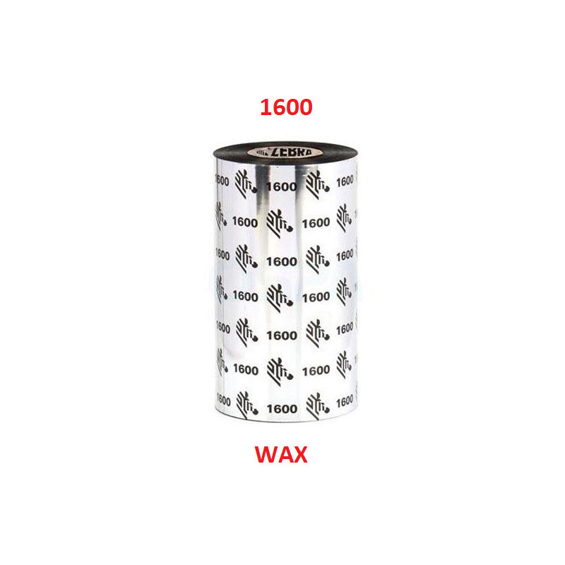 Zebra TT páska Wax šírka 60mm, dĺžka 450m