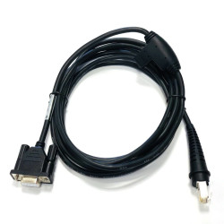 RS232 kábel (5V signal), Magellan Aux port, black, 10pin, 3m, rovný