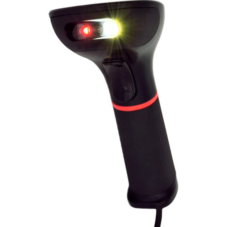 VIRTUOS - CCD 2D čítačka Virtuos HT-855A, USB, čierna