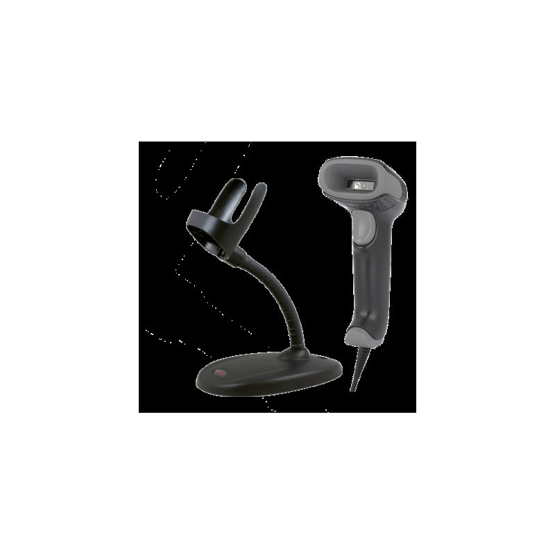 Honeywell Voyager XP 1470g - Disinfectant Ready, 2D, čierny, USB kit, 1,5 m kábel, stojan