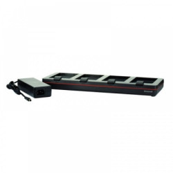 CT45/CT47 1 bay quad batérie charger, pre charging 4 batérie simultaneously, Power supply, EU cord